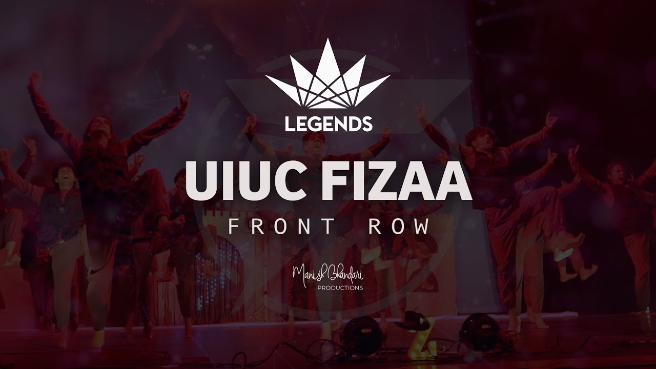 UIUC Fizaa | 2025 Legends | Front Row | Manish Bhandari Productions