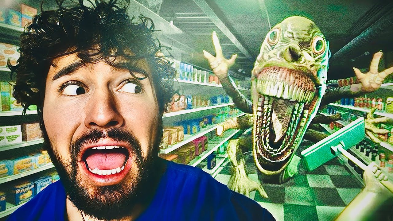 SUPERMARKET SIMULATOR, BUT ITS HORROR (HELLMART)