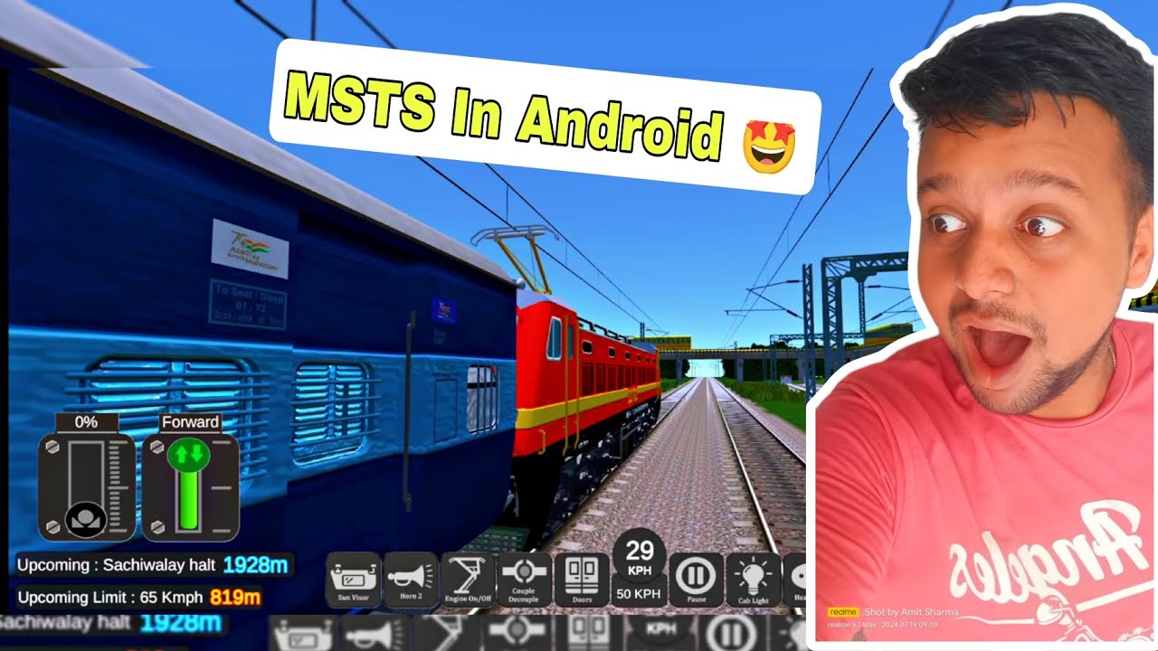 MSTS & Railworks Now IN Android 🤩 | Railworks Indian Train Sim | Full Hindi Gameplay