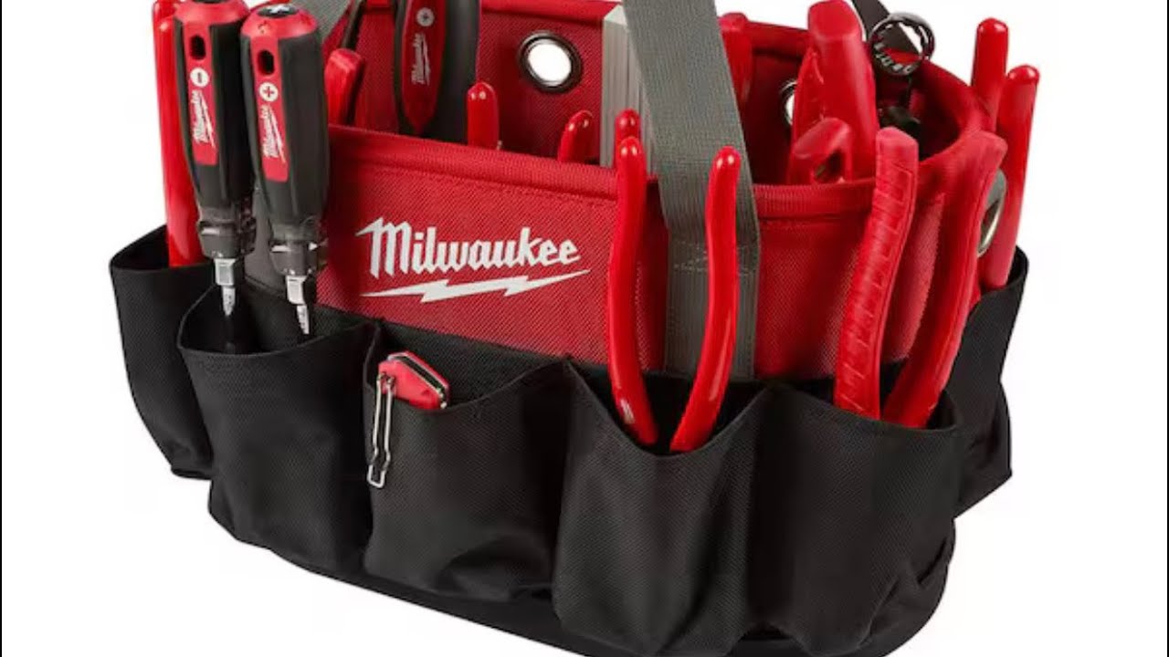 Unboxing the Milwaukee 10.4 in. Underground Oval Bag