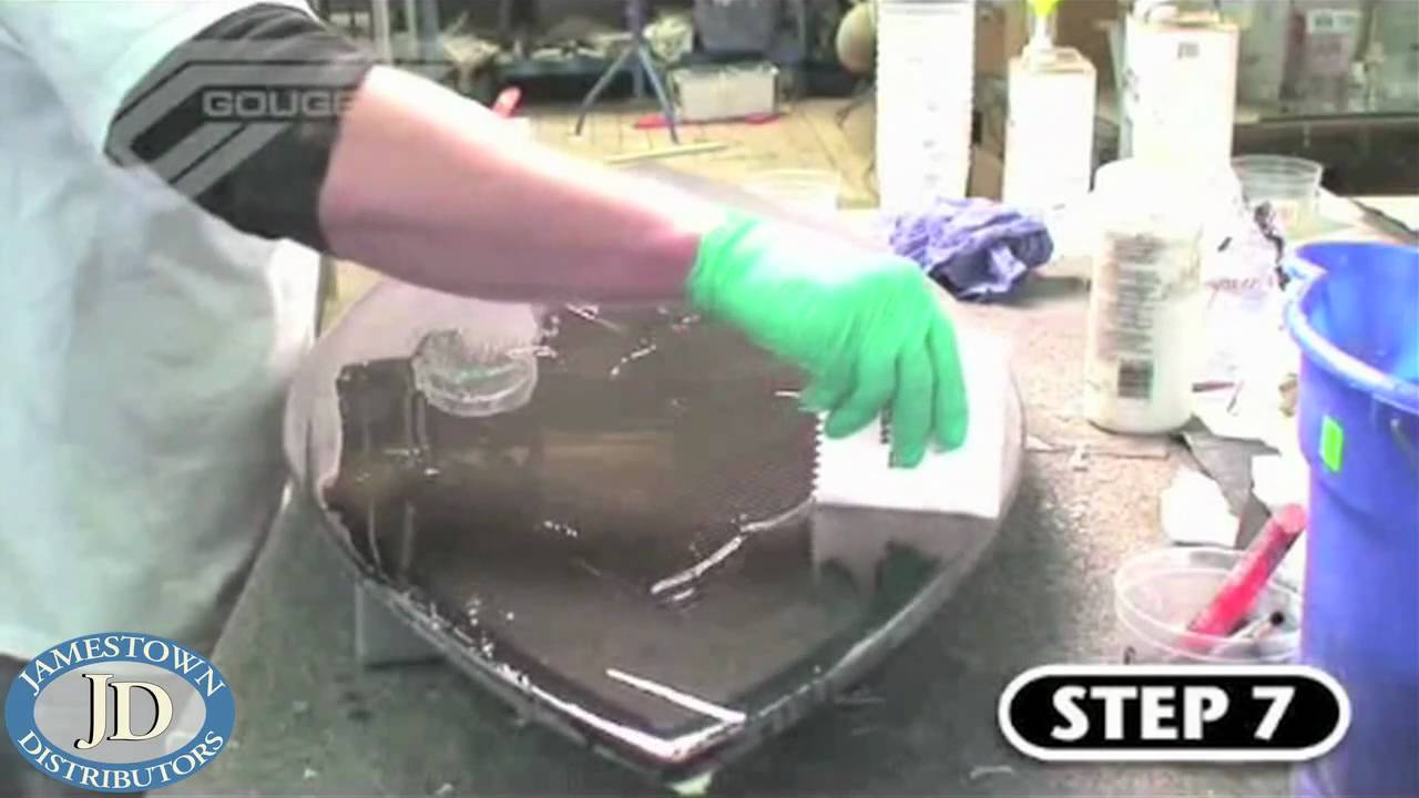 Building a Carbon Fiber Skimboard