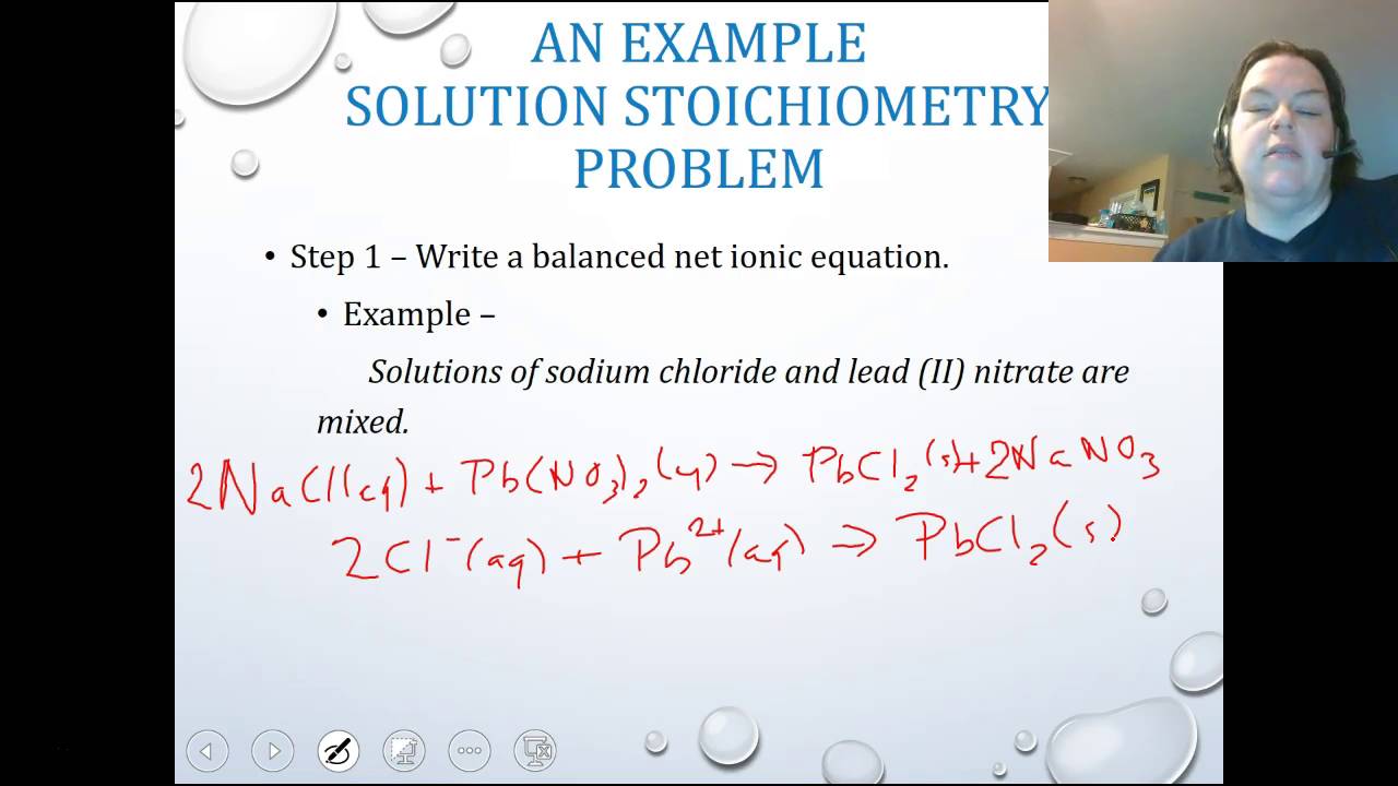 Solving Solution Stoichiometry Problems