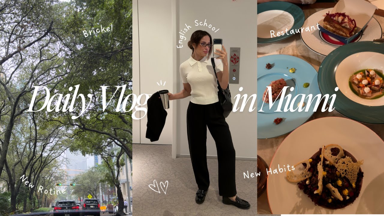 MIAMI VLOG | Curso de Inglês em Miami, Nova Rotina & Comprinhas da Semana