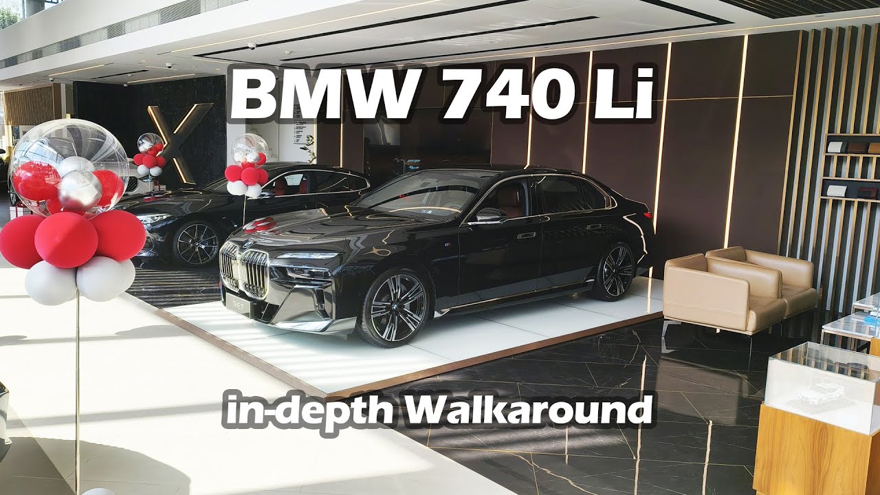 BMW THE 7 Series 740Li Premium M Sport Package Luxury Sedan - Big Bear Test Car