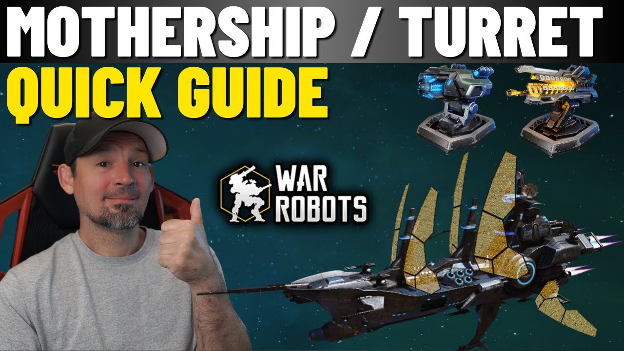 War Robots Mothership — краткое руководство по турелям