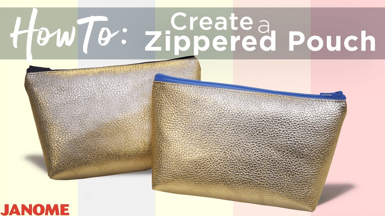 Как сшить сумку на молнии