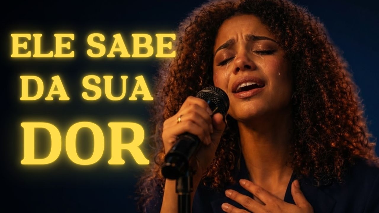 QUANDO NINGUÉM PERCEBE SUA DOR… DEUS VÊ | Louvor Para Quem Chora em Silêncio