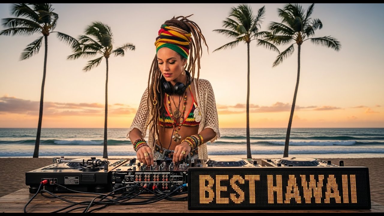 Best Reggae Hawaii 🌴 Chill Island Vibes & Tropical Relax Music