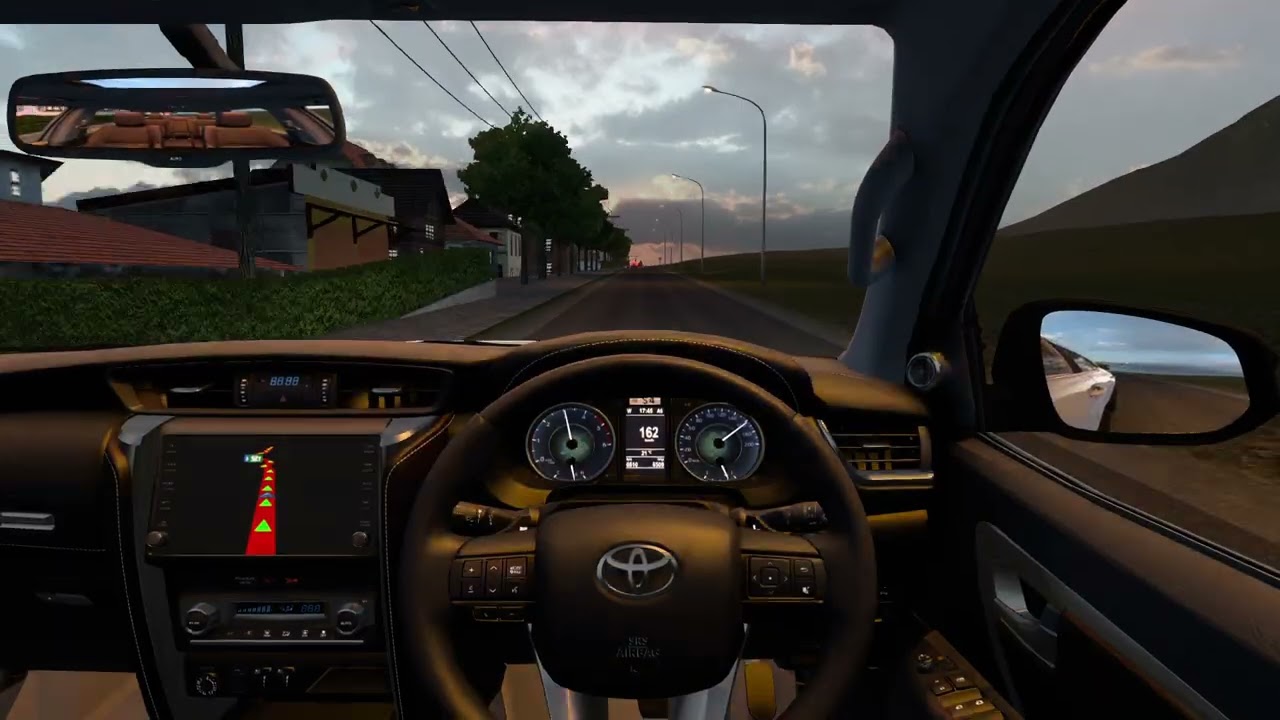 Toyota Fortuner AN160 - ETS2 | Finishing The Remaining Trip | Realistic Steering Wheel POV
