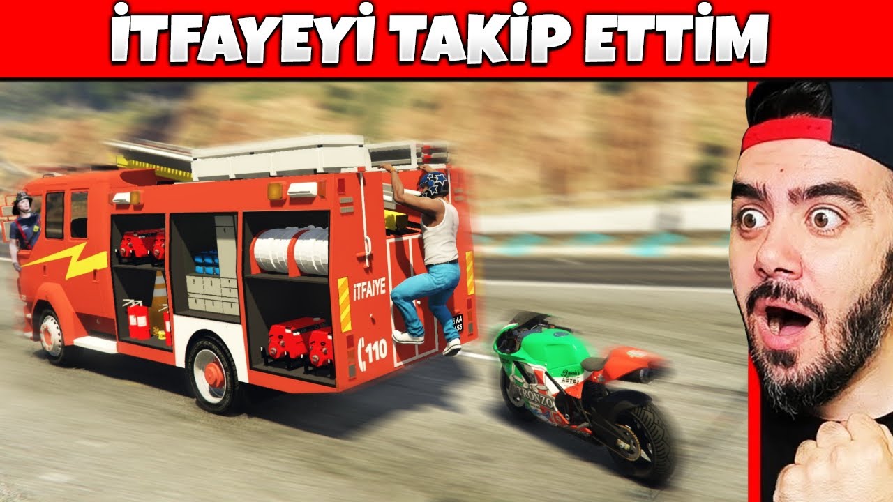 TÜRK ITFAYEYI TAKIP ETTIGIMI GÖRÜNCE BAKIN NE YAPTI - GTA 5 MODS