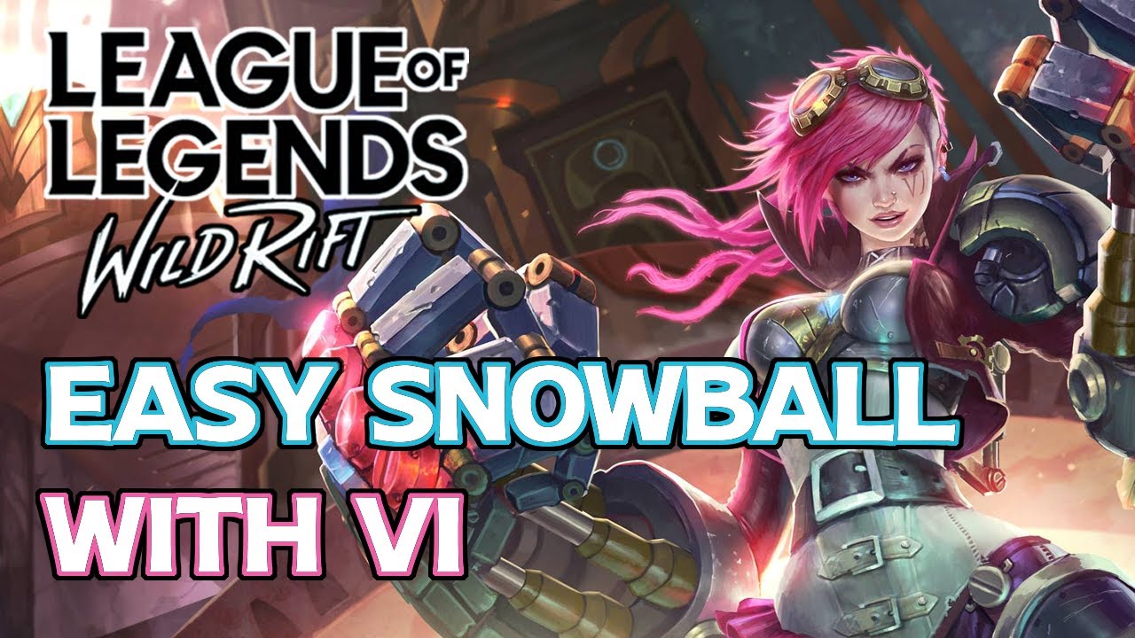 Solo Rank Platinum with Vi | Easy Snowball | League Of Legends : Wild Rift