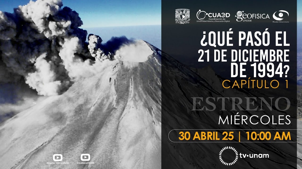 ¿Qué pasó el 21 de Diciembre de 1994? | A 30 años de la reactivación del Popocatépetl