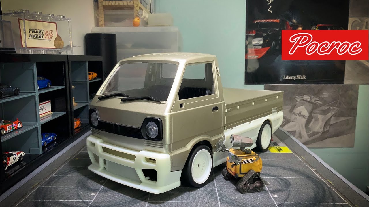 BRAND NEW WPL D12 gets bodykit, deep dish wheels and tires!