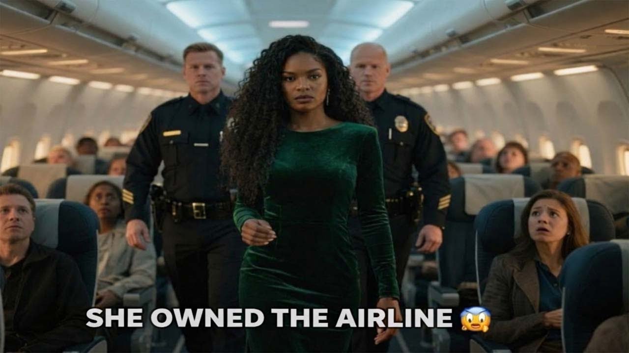 Black Billionaire Girl Dragged Off First Class — Didn’t Know She Owned the Airline 😳✈️