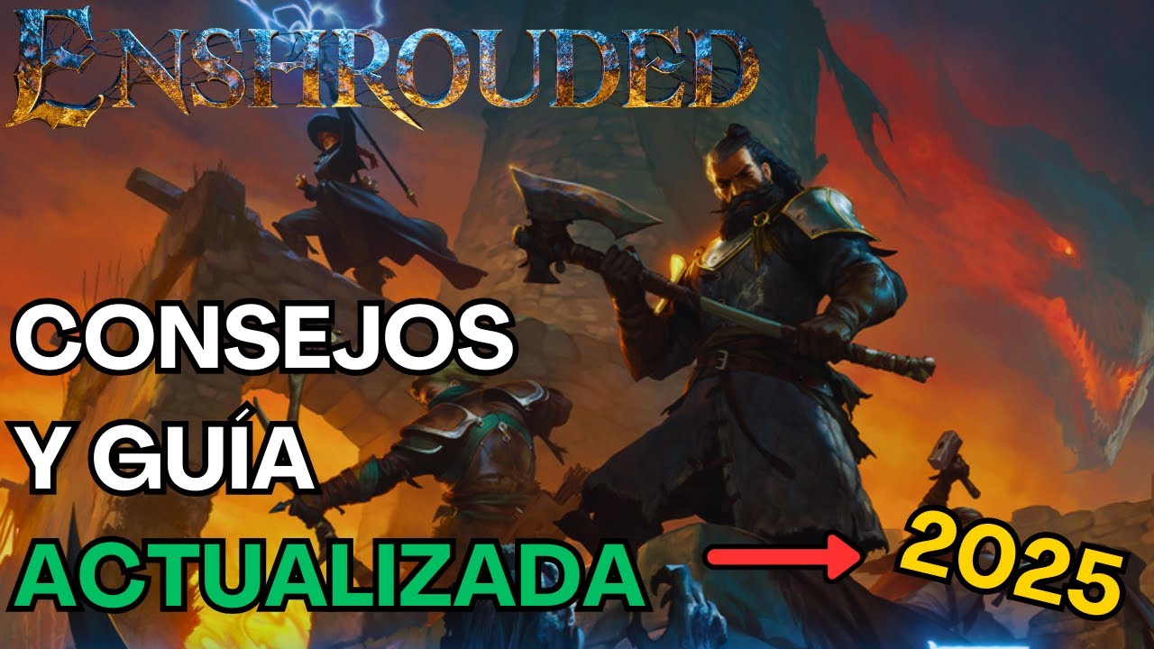 C&oacute;mo Empezar en Enshrouded 2026 💀 Gu&iacute;a para Nacidos de la Llama