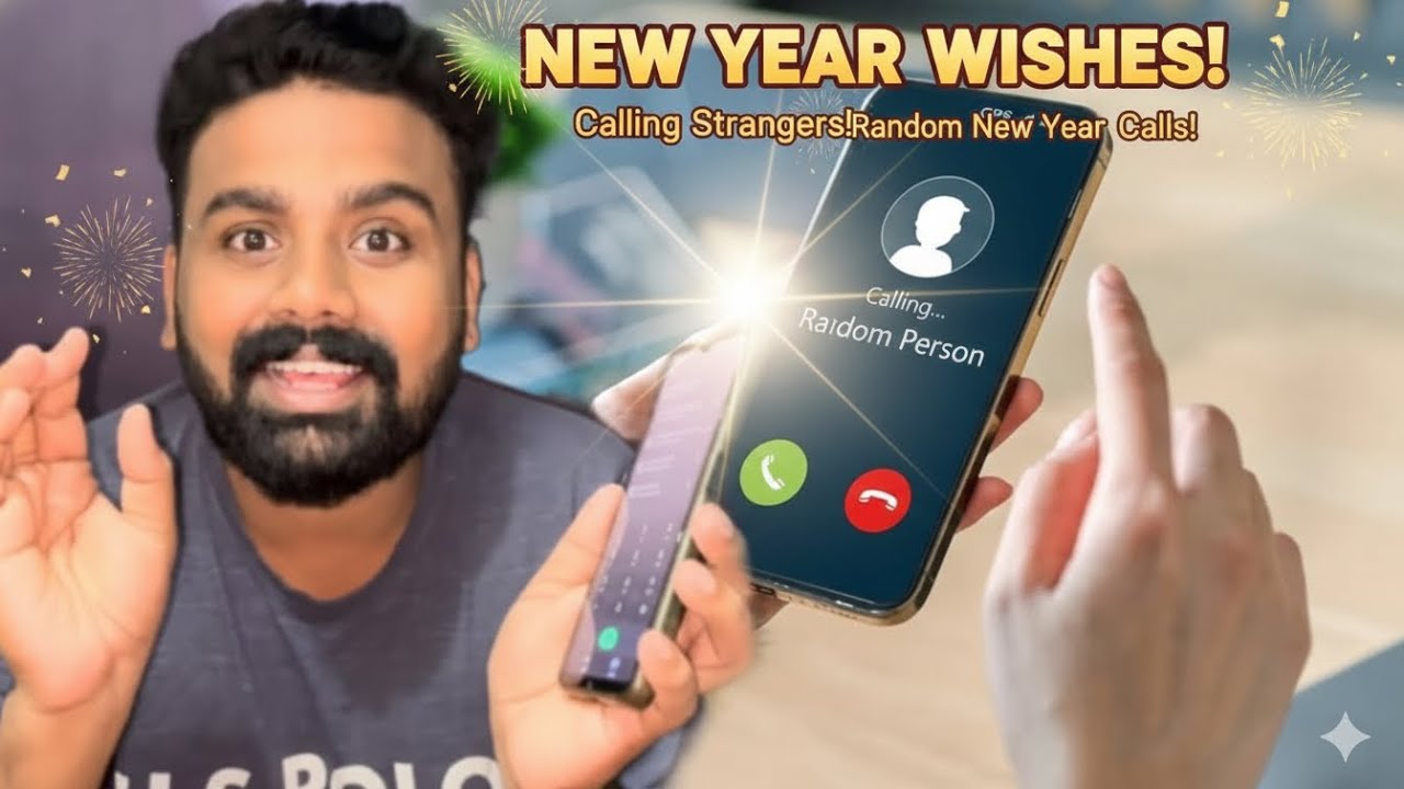 ഒരു പരിചയമില്ലാത്ത ആളെ വിളിച്ച് New year wish ചെയ്തു | I called a wrong Number For wishing Newyear🥳