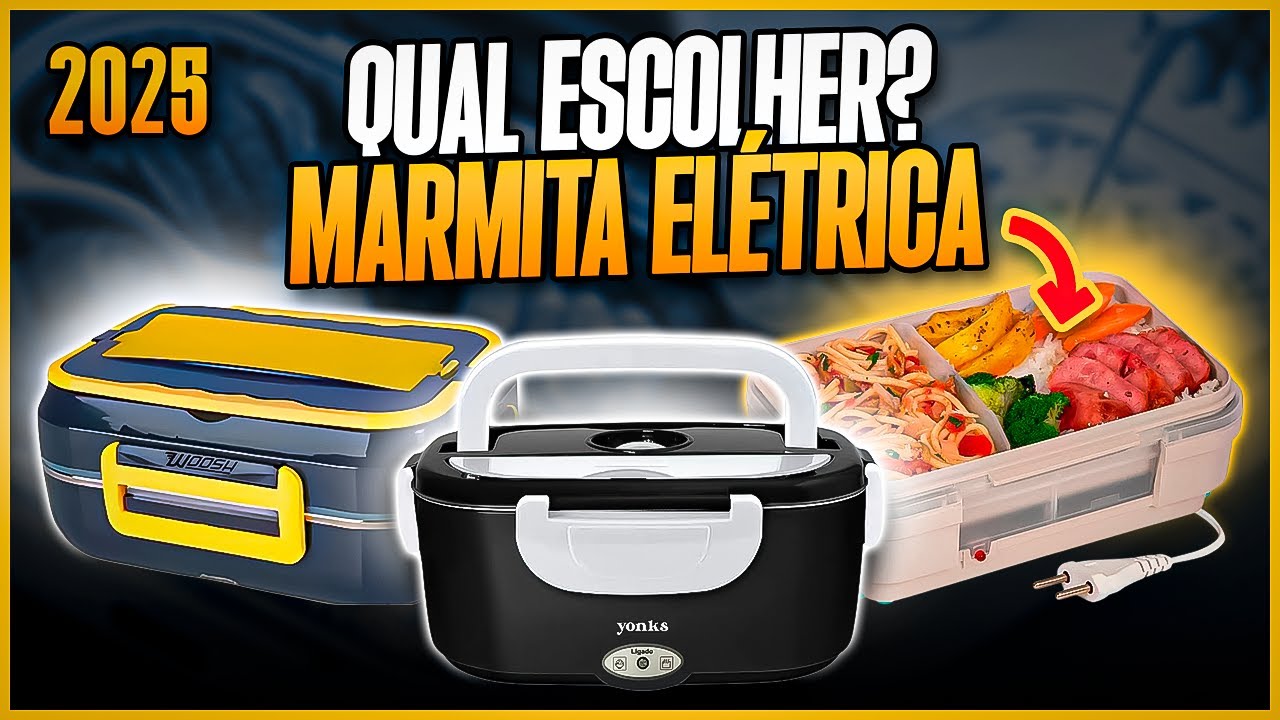 Qual MARMITA ELÉTRICA Comprar em 2025? 3 Modelos que Aquecem Bem! Marmitas Elétricas Boas e Baratas
