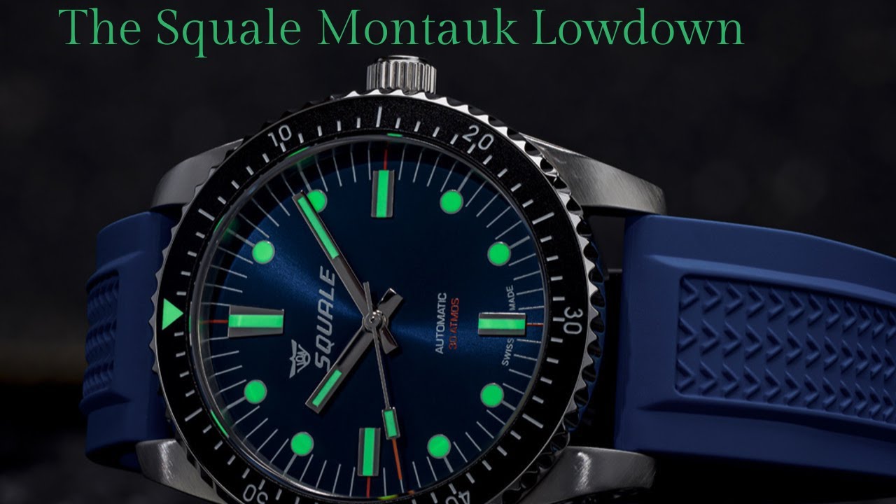 The Historic Watch Brand That Made Cases For Doxa, Tag Heuer, and Blancpain | Squale Montauk Review