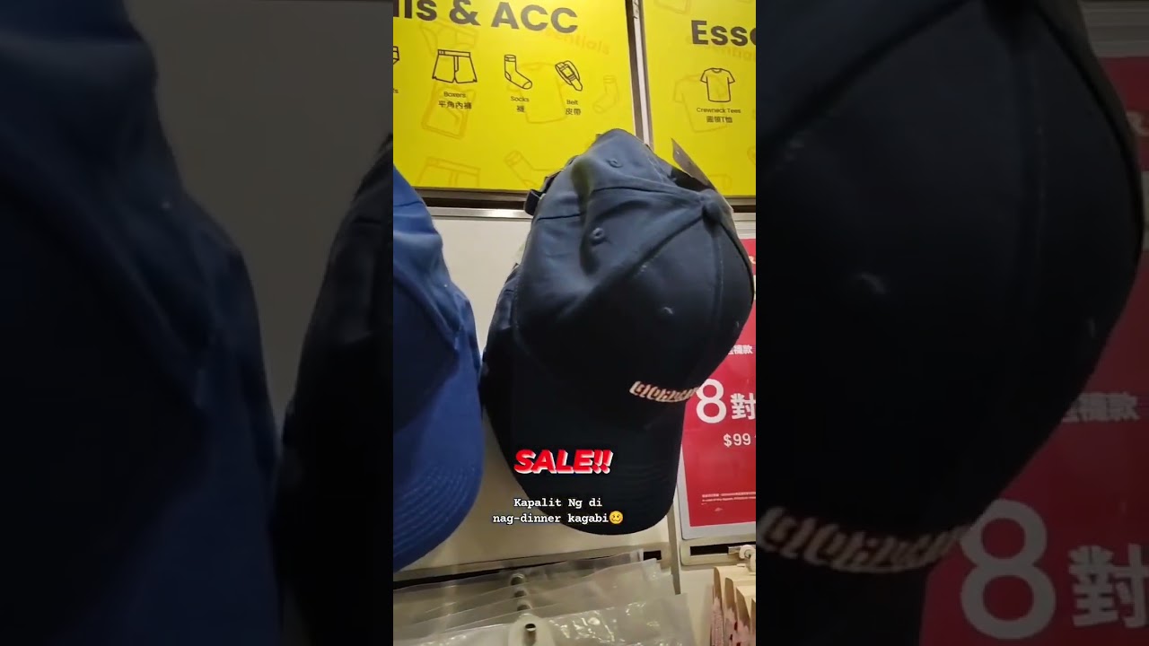Giordano Cap #youtubeshorts #giordano #cap #hongkong #outfit