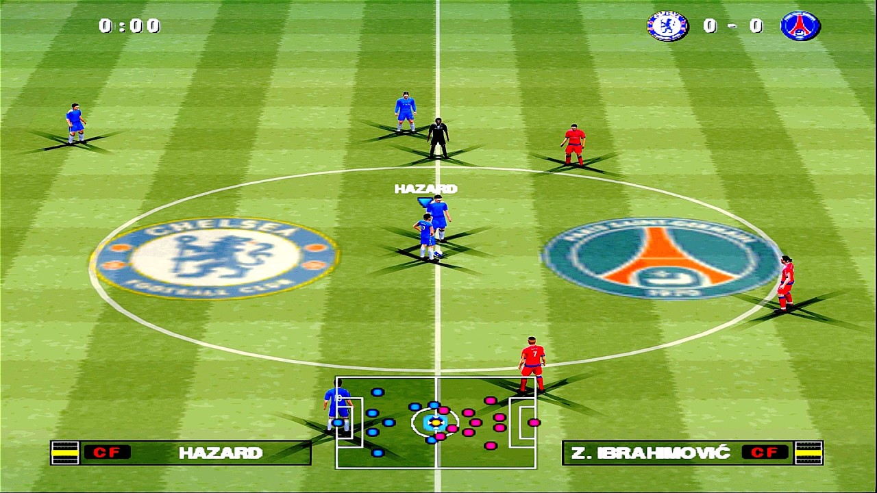 PES 2013 — «Челси» против «ПСЖ» | ПС2
