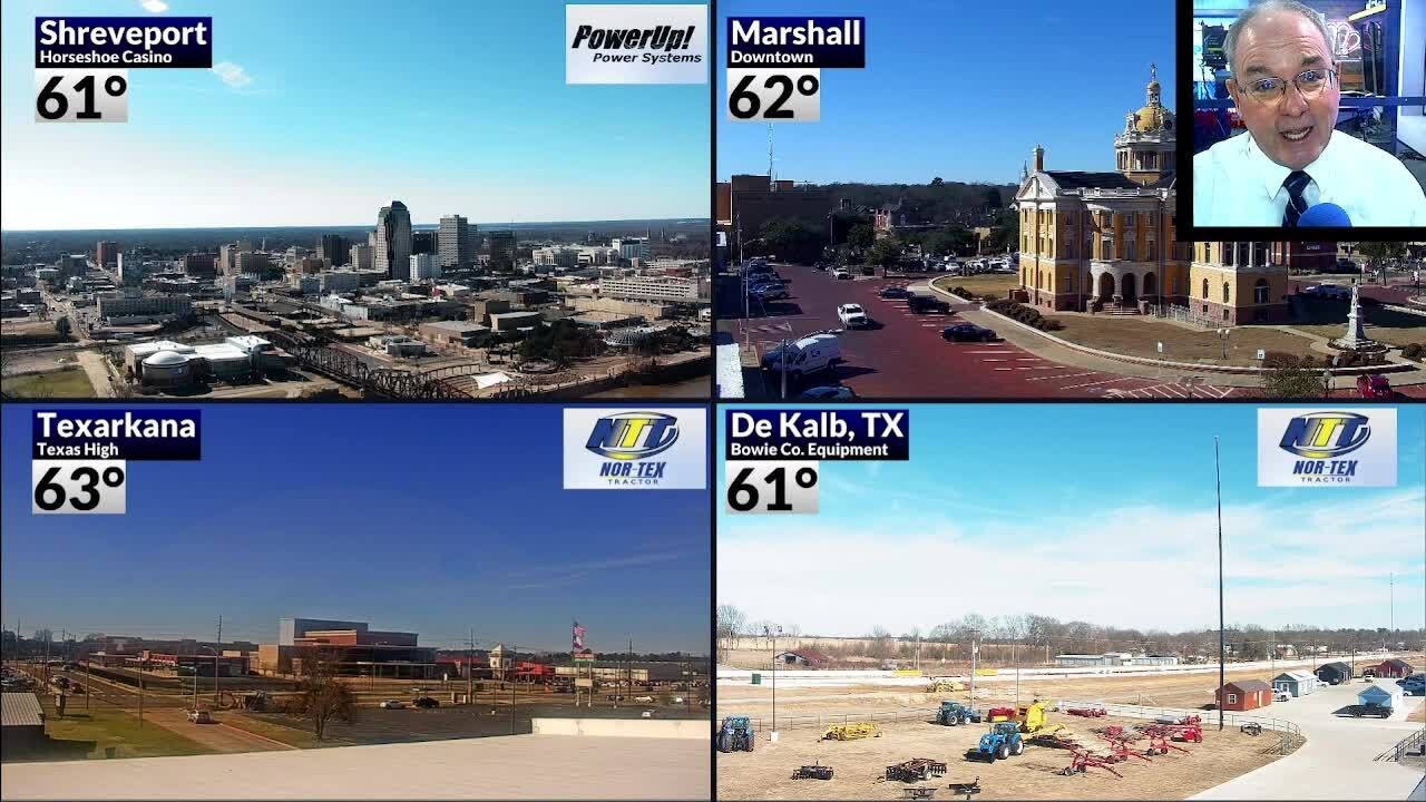 Pleasant weather through the weekend!