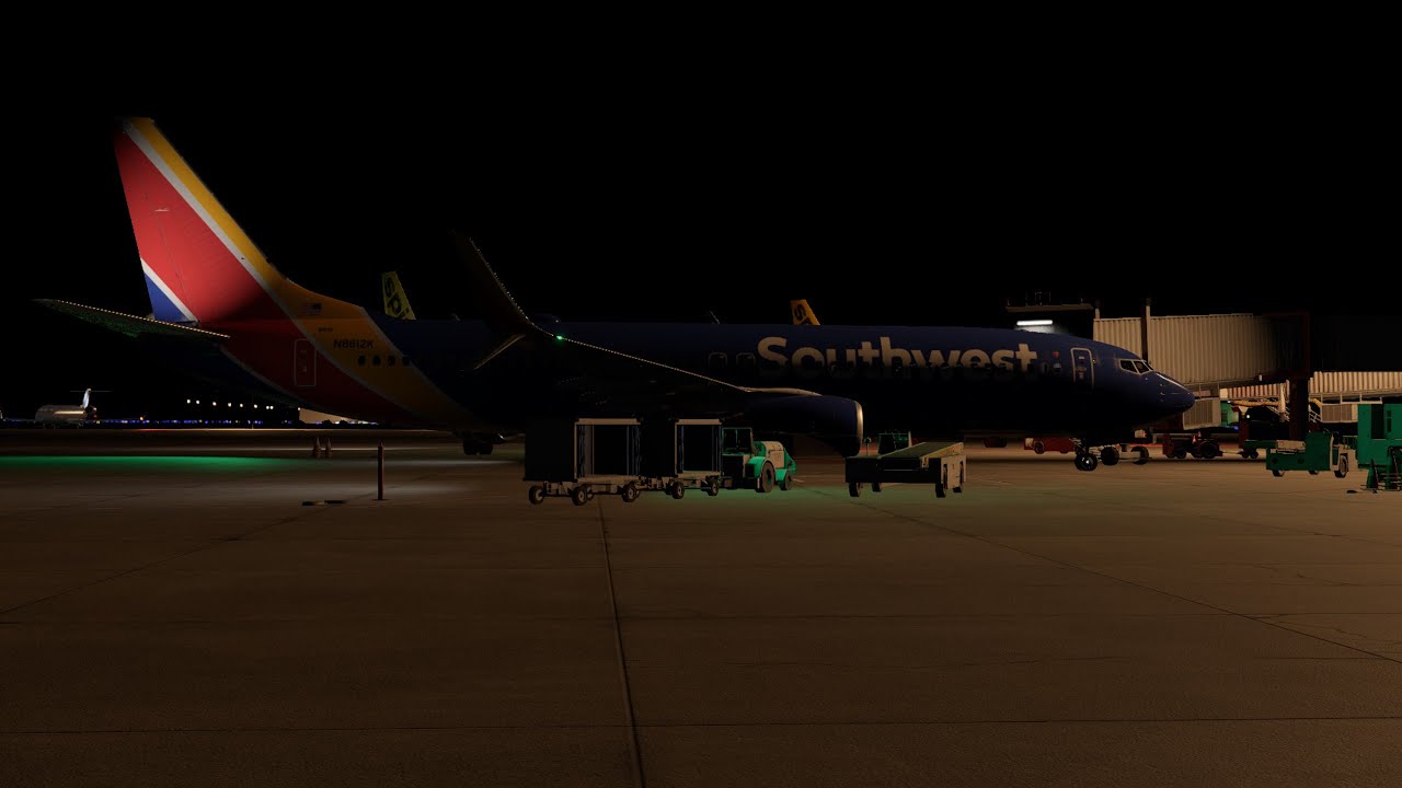 SWA B738 Landing | KSAV | X-Plane 12