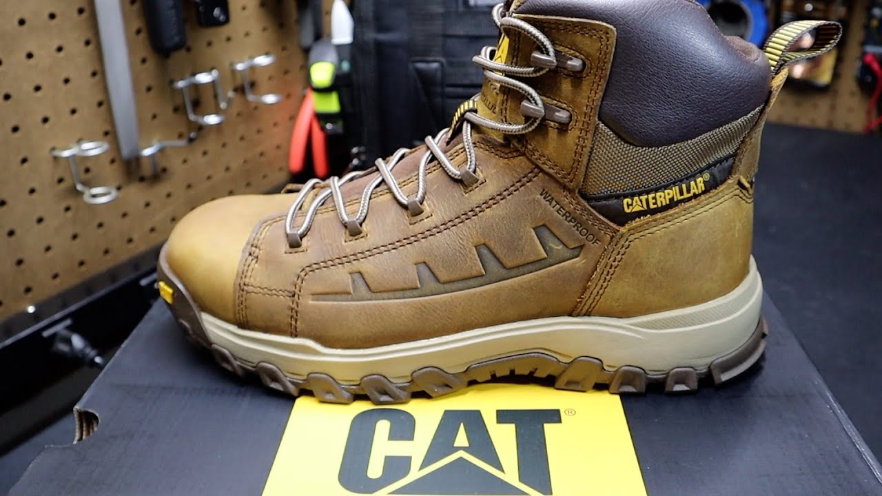 CAT Caterpillar Work Boots - Threshold Rebound Waterproof Composite Toe (P91699)