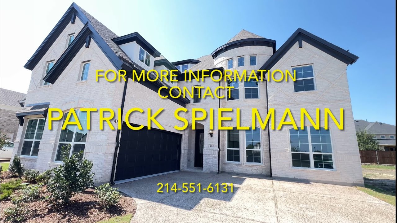 Lake Forest | Wylie TX. | Home Tour | Grand Homes | Patrick Spielmann 214-551-6131