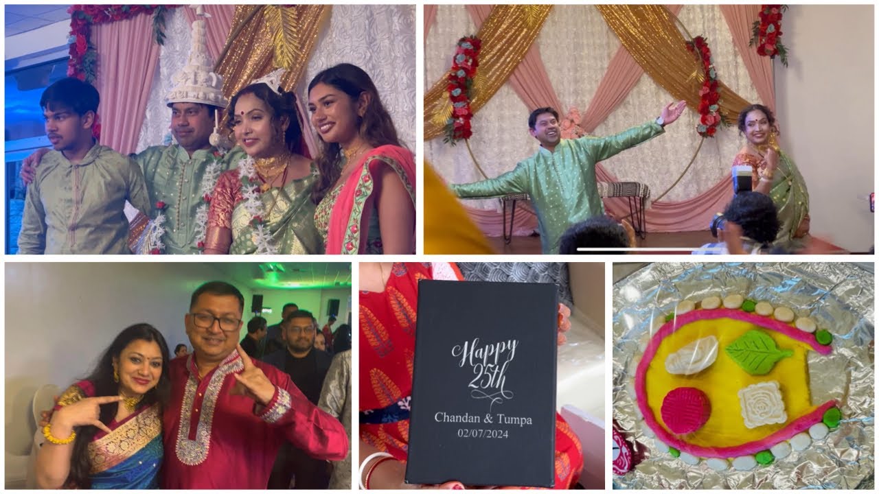 প্রবাসে বিয়েকে টেক্কা দেওয়া বিবাহ বার্ষিকী । #america #marriageanniversary