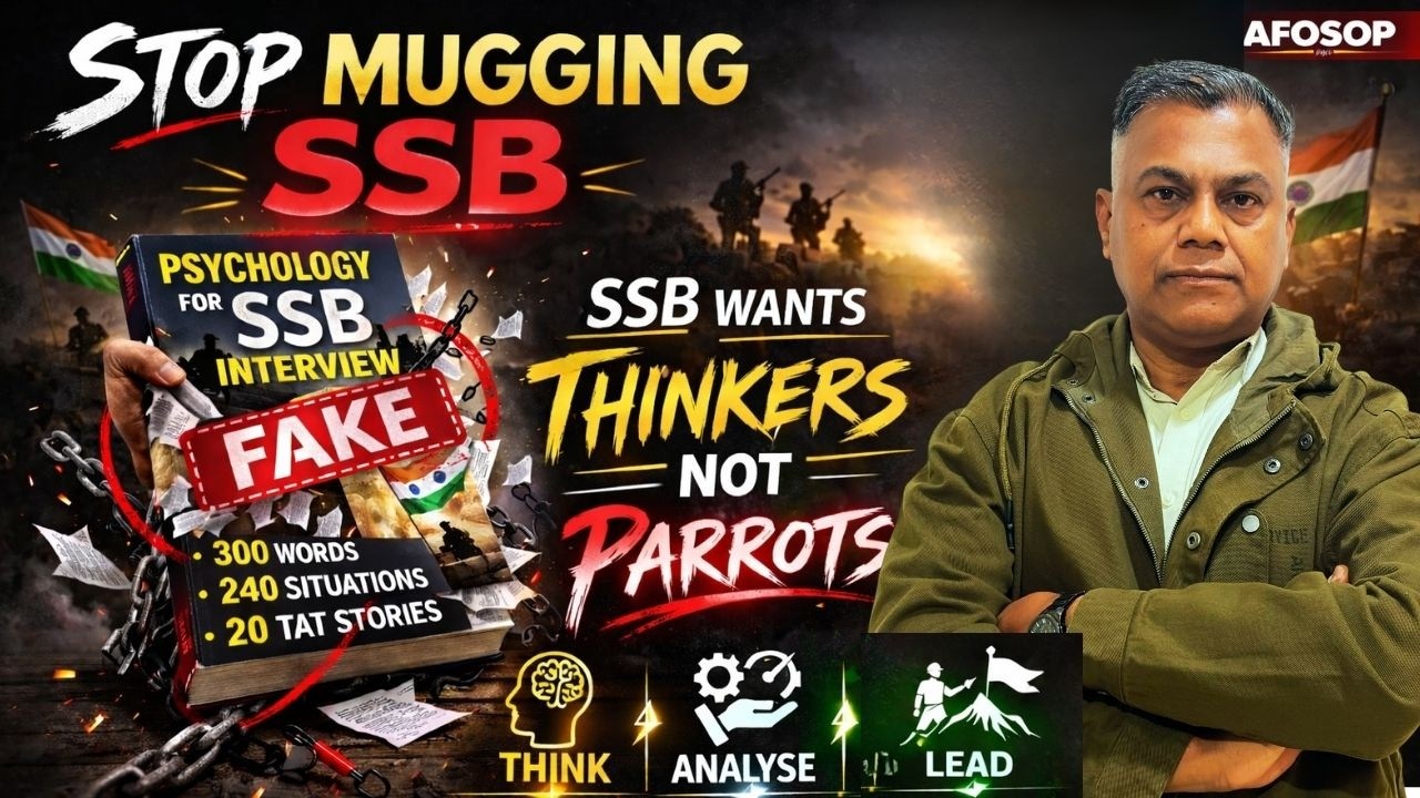 Before Your Next SSB Attempt, Watch This or Face Rejection I by Lt Col Ganesh Babu