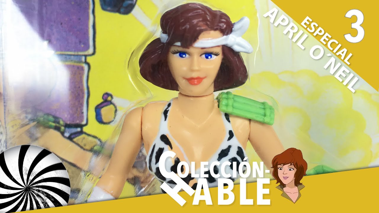 Teenage mutant ninja turtles April Oneil the ninja newscaster Review  - CH Especial April Oneil 3