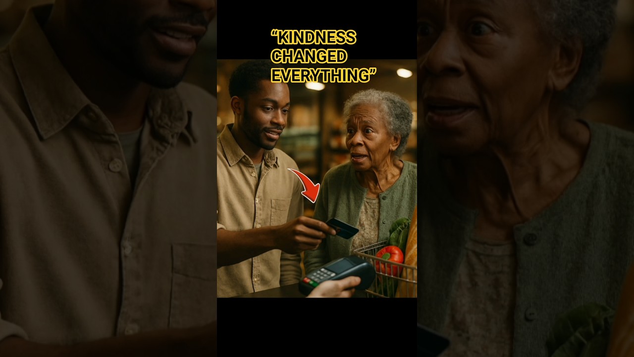 Everyone Ignored This Old Black Woman💔… One Man Didn’t🛒 