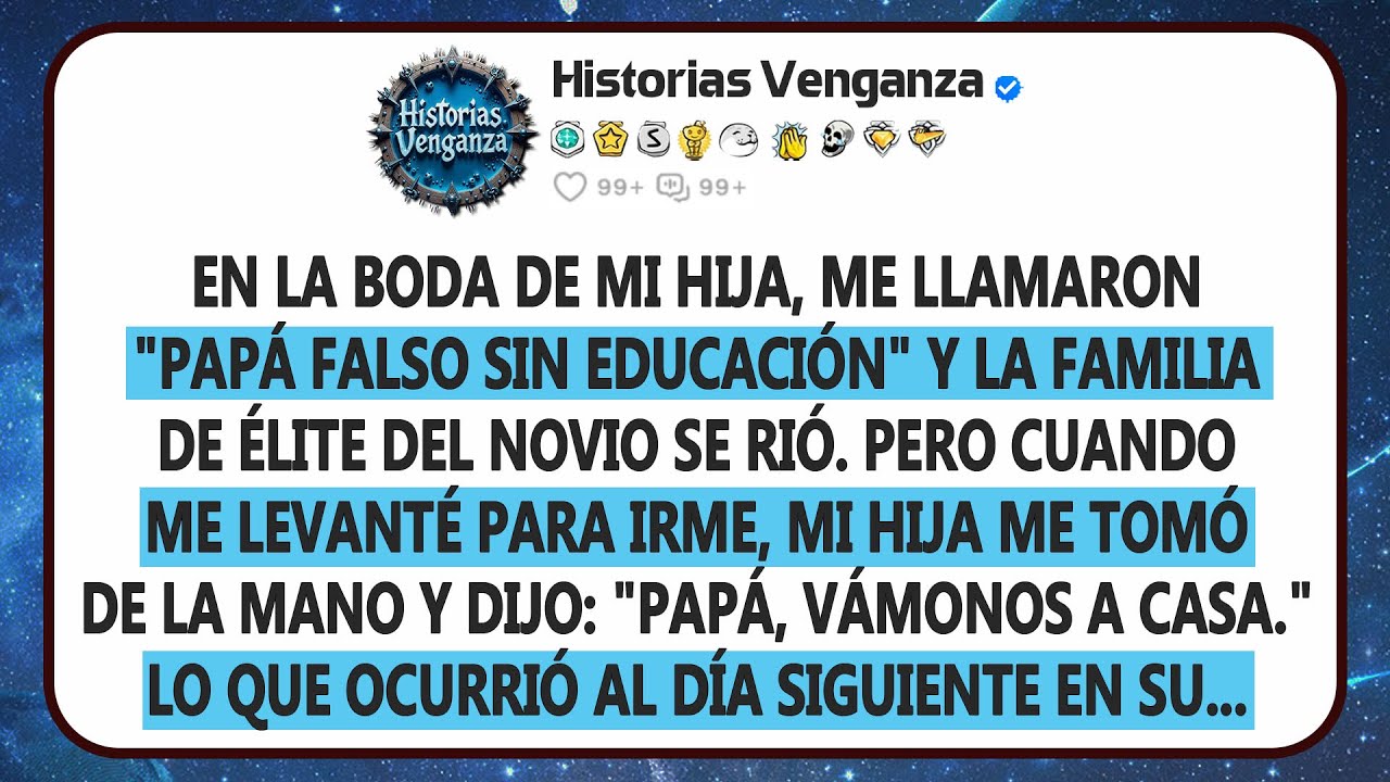 La Familia Del Novio Insultó Mi Educación En La Boda De Mi Hija. Lo Que Ella Hizo Después Fue...