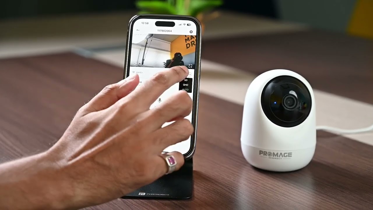 Promage Speed 25Q | Indoor CCTV Smart PTZ  WIFI Camera | Detailed Features, Setup || PromageConnect.