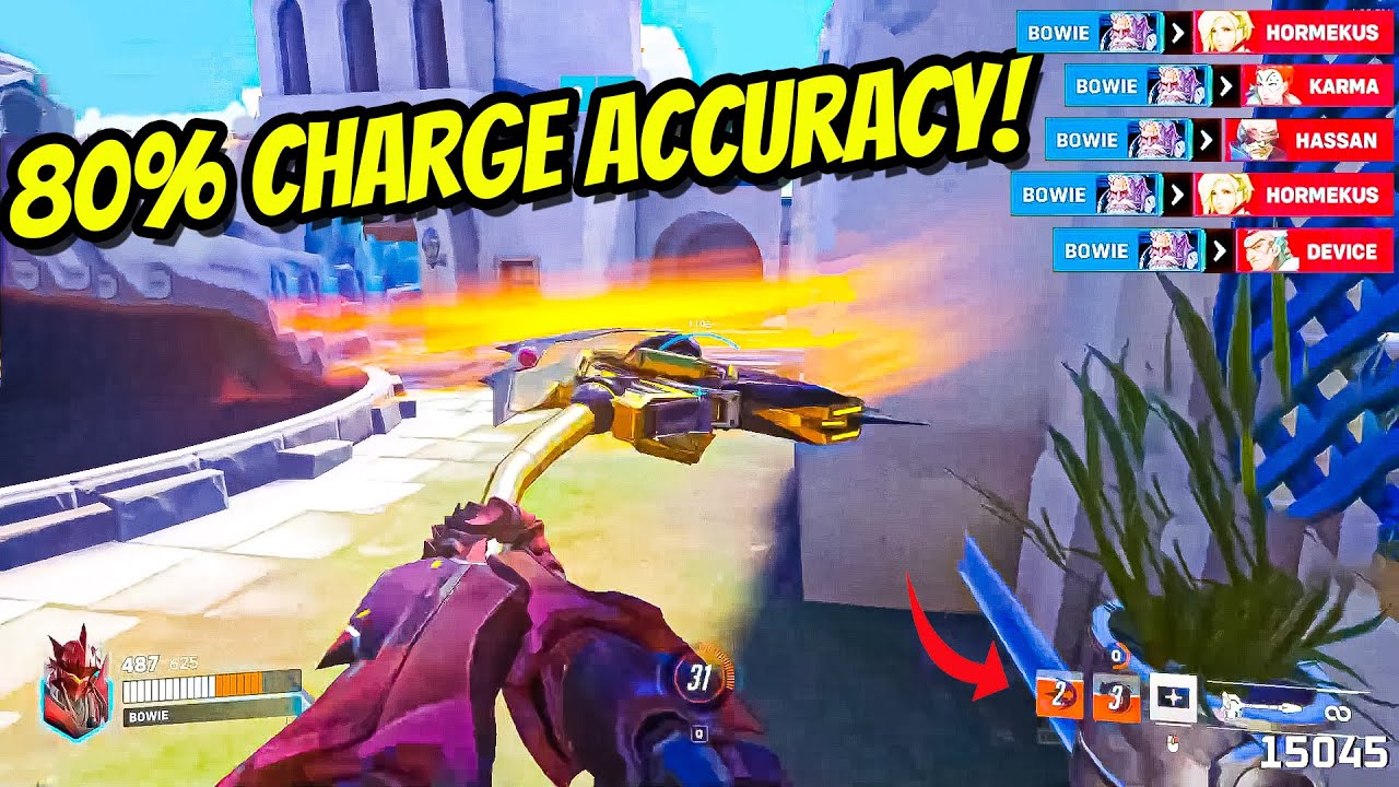 Bowie ABUSES Reinhardt's Charge to DOMINATE in Overwatch 2