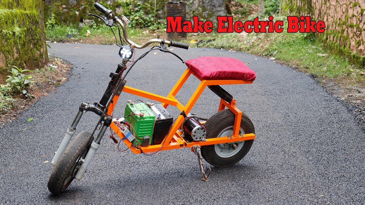 How TO Make Electric Bike Part 2 / Electric Scooter| Diy electric bike at home