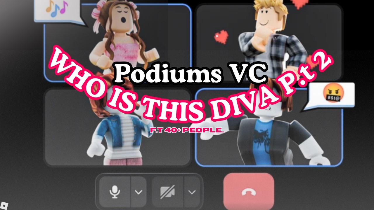 MISS ONION RING IS A MESS | Roblox Podiums VC | F.T 40+ people.  ✨