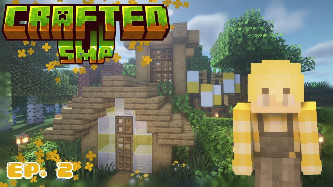 building my DREAM COTTAGE... ☆ Crafted SMP (ep. 2) | new cozy minecraft series