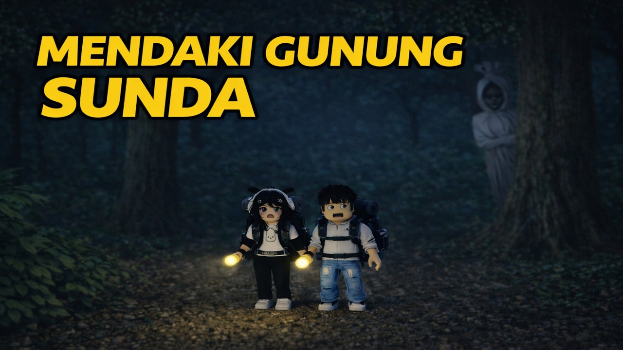 Aku dan Adikku di GANGGUIN POCI saat MENDAKI GUNUNG SUNDA