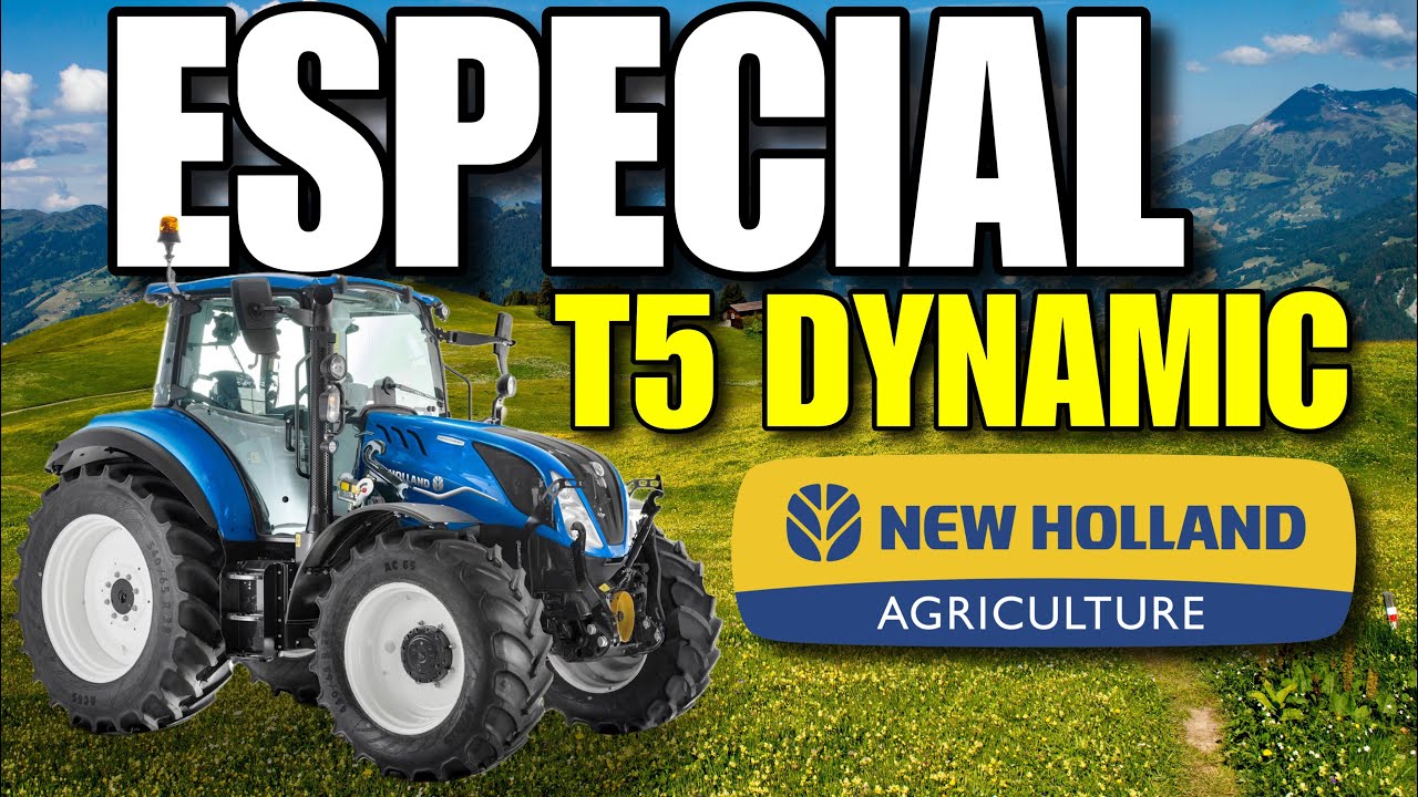 ¿Qué hace tan ESPECIAL al New Holland T5 Dynamic Command TRACTOR