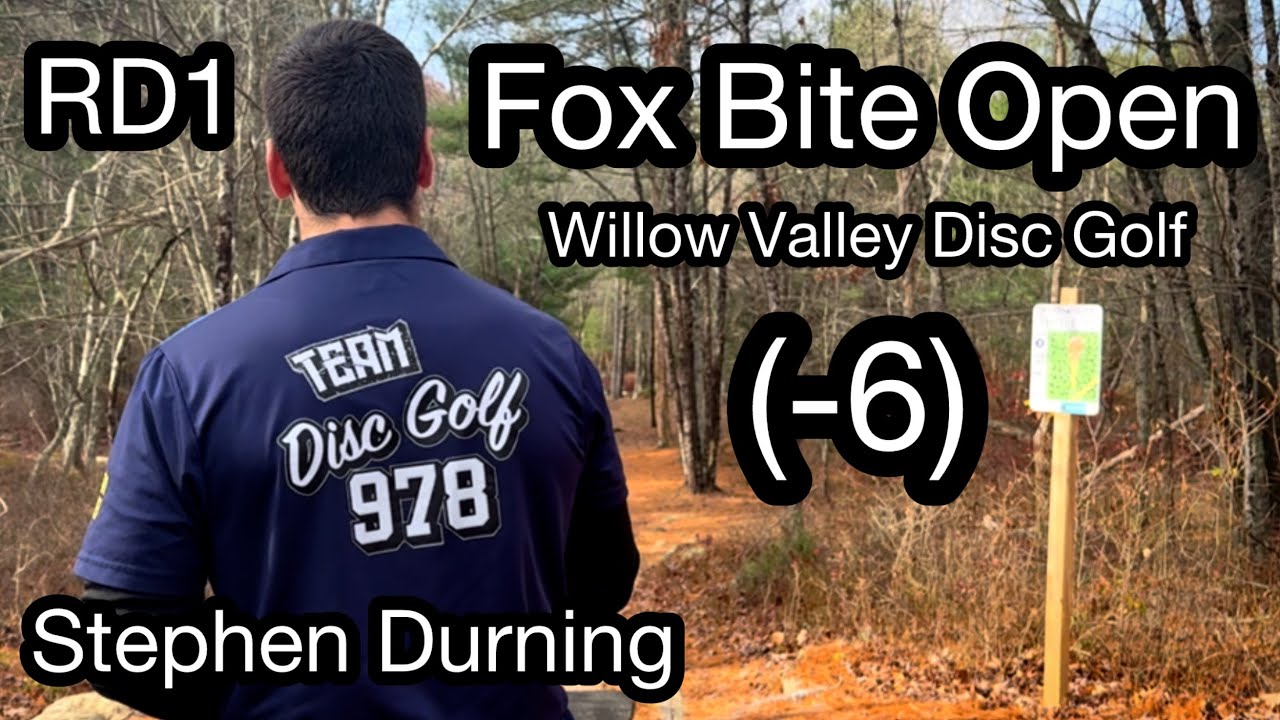 Stephen Durning | Fox Bite Open (-6) | RD1 Coverage | Willow Valley DGC | Team Disc Golf 978