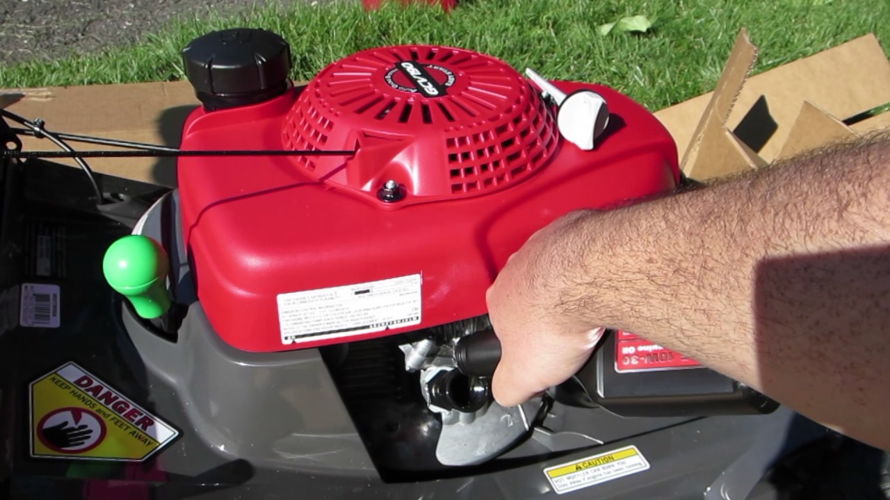 Honda HRX217 Lawn Mower Unboxing Review   Setup, Startup, First Impressions