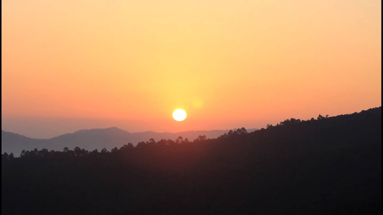 Sunrise at Mukteshwar-Kumaon