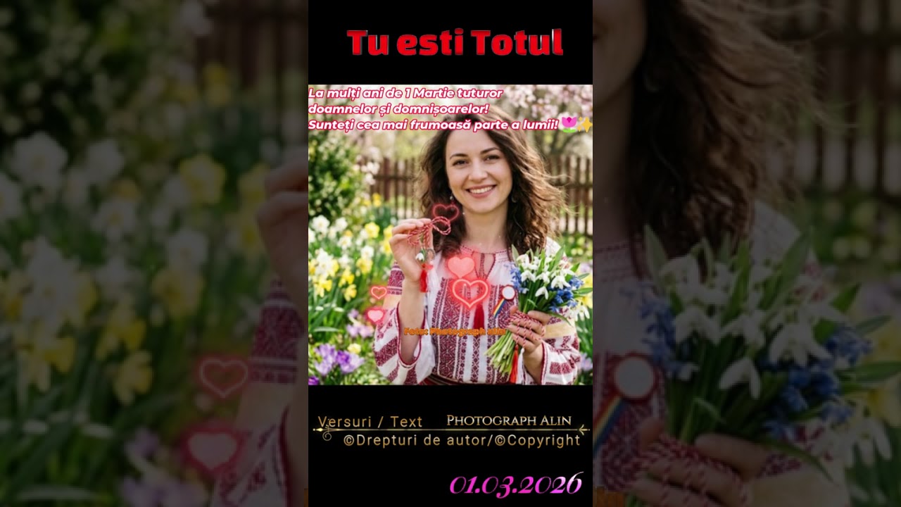 TU Esti Totul  martisorul