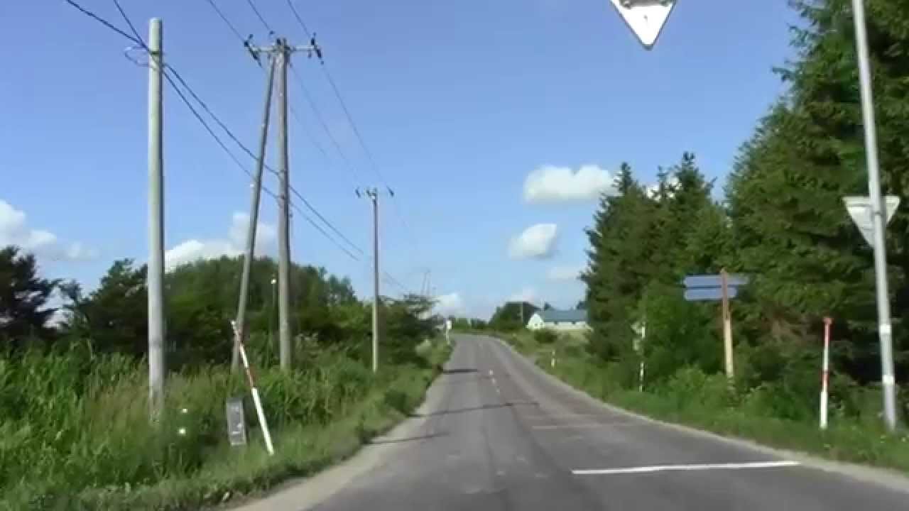 美瑛町 パノラマロードをドライブ