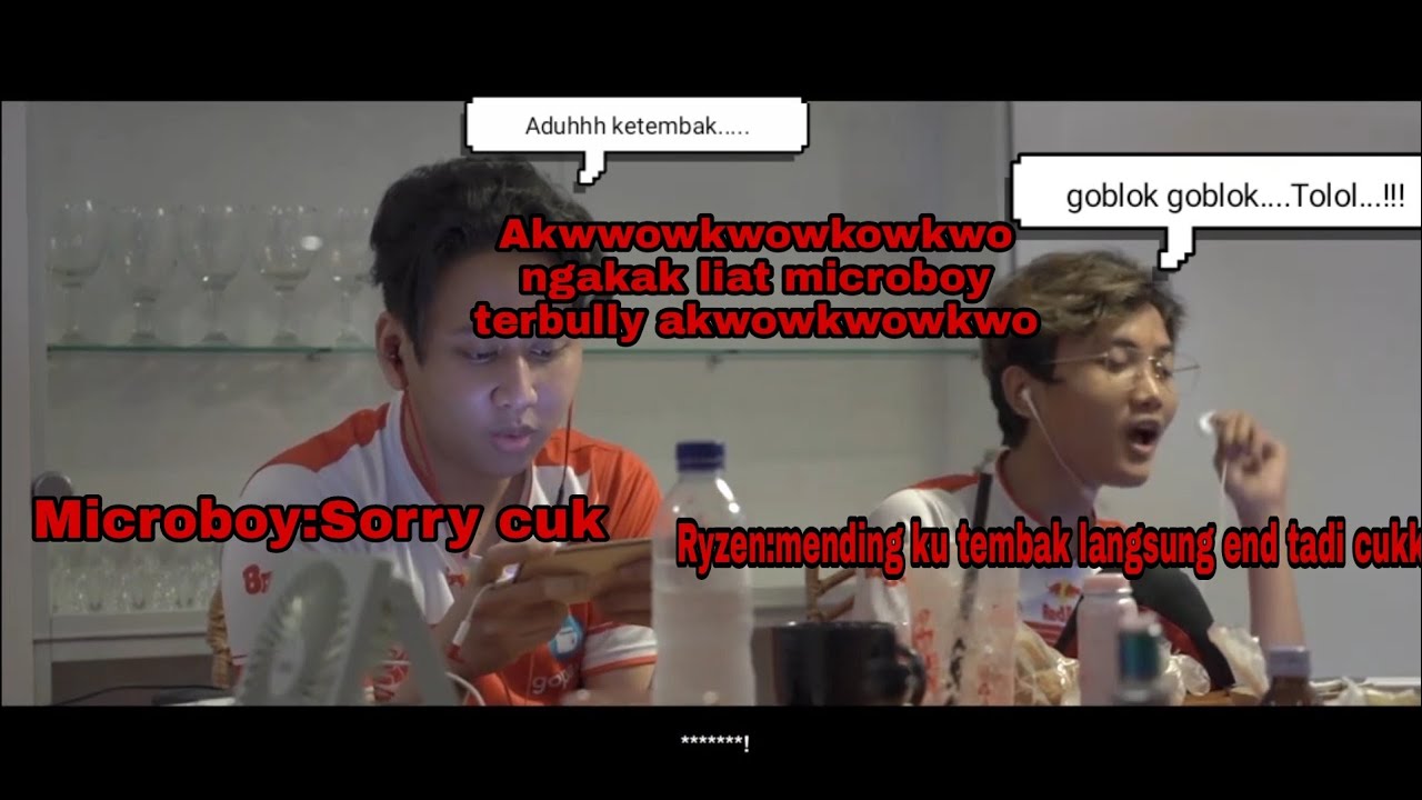 Ngakak Microboy dibully karena kepencet tembak saat mau hbd orang ditournament yang lain pada ketawa