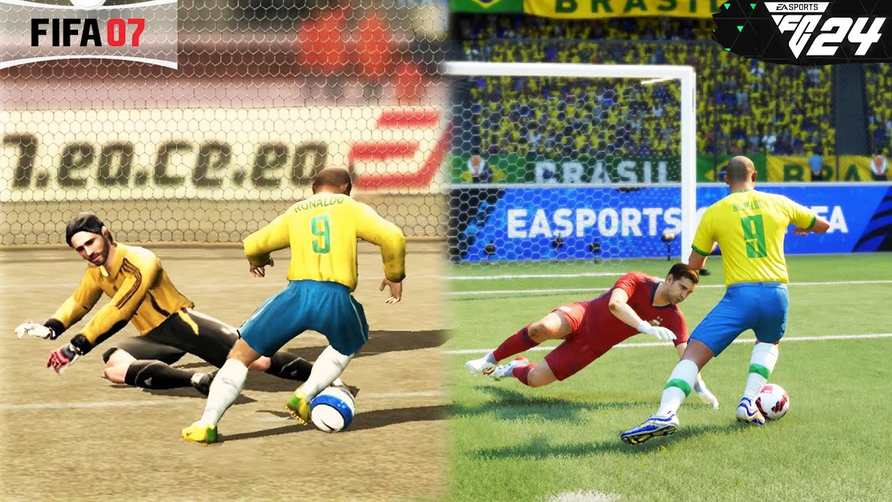 Дриблинг вратаря: от FIFA 94 до FC 24