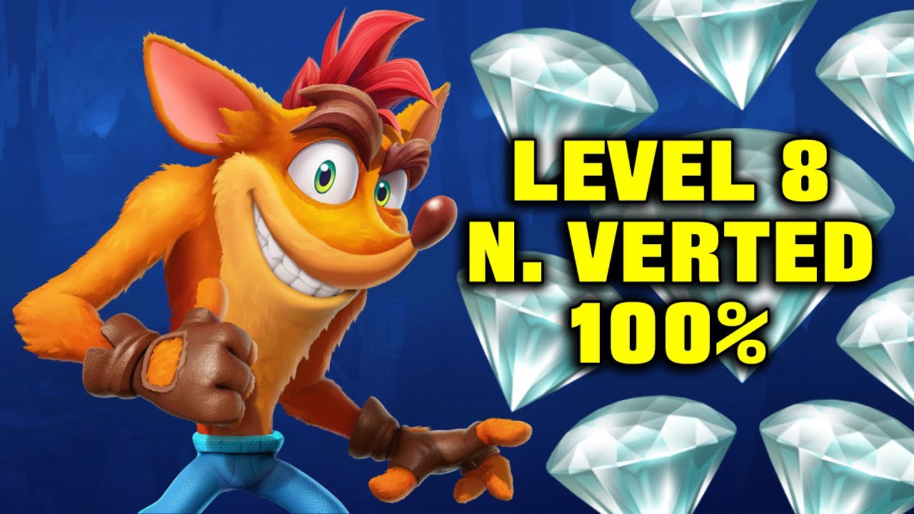 CRASH BANDICOOT 4 - Thar He Blows N. Verted 100% Walkthrough (Level 8)