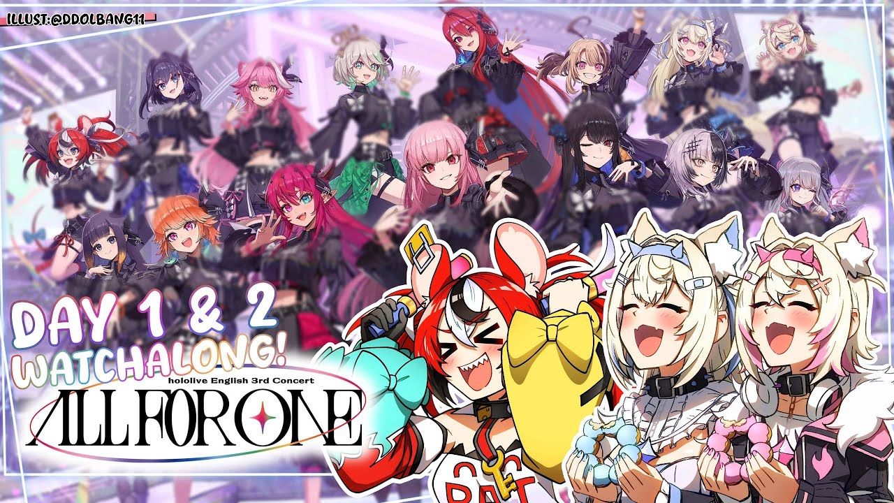 ≪OFF COLLAB≫ hololive 3rd Concert All for One WATCHALONG!