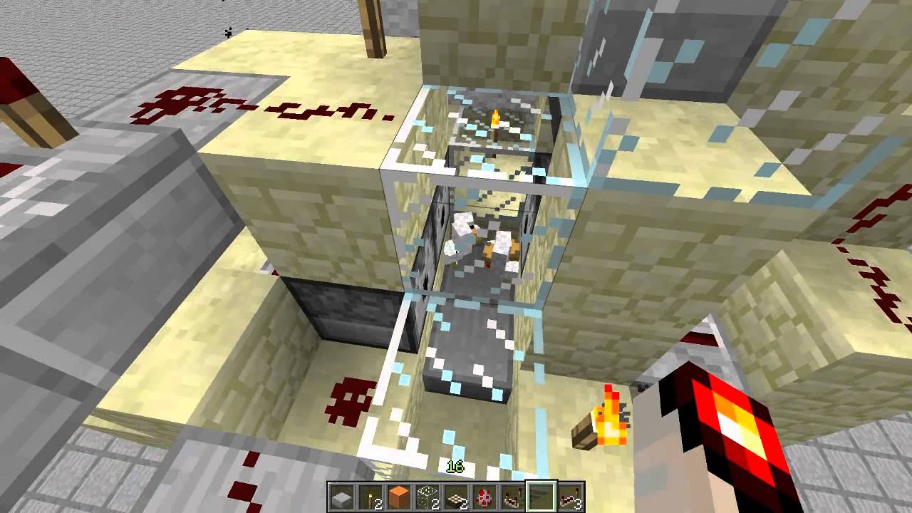 MINECRAFT - Granja de Pollos 2.0 - AutoCocina y Compacta - El Despollitizador